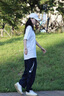 POUM日系復古cityboy秋季工裝褲男vintage寬松顯瘦闊腿直筒休閑褲男 YRFS-X1515藏青色 XL 【125-135斤】 尺碼偏小建議拍大一碼 曬單實(shí)拍圖