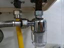 鉆芯熱水器前置過(guò)濾器家用馬桶阻垢器洗衣機免換不銹鋼濾芯自來(lái)水花灑廚下凈水器 曬單實(shí)拍圖