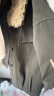 三彩獨醒2025冬季新款皮衣棉服毛絨翻領(lǐng)夾克外套棉衣休閑F 苔蘚綠 M 160/84A 曬單實(shí)拍圖
