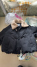 森馬（Semir）羽絨服女插肩袖可脫卸毛領(lǐng)2025冬季oversize花苞外套109725113017 曬單實(shí)拍圖