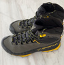 拉思珀蒂瓦（LA SPORTIVA） TX5 GTX戶(hù)外登山鞋重裝接近徒步鞋耐磨防滑徒步鞋男女 碳灰/黃 (建議大1碼購買(mǎi)) 43 曬單實(shí)拍圖