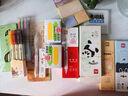 得力（deli）暖陽(yáng)速干按動(dòng)中性筆墨水含香 0.5mmST頭學(xué)生刷題筆考試筆簽字筆 黑色3支/盒SA612-3 曬單實(shí)拍圖