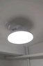 美的（Midea）風(fēng)扇燈餐廳吊扇燈led臥室燈隱形扇葉遙控三防燈具熟睡風(fēng)包安裝 曬單實拍圖
