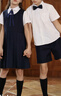 衣諾坊女童連衣裙套裝幼兒園班服校服兒童小學(xué)生六一合唱主持人演出服 曬單實拍圖