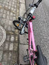 鳳凰（Phoenix）青少年兒童自行車(chē)7速禧瑪諾學(xué)生山地車(chē)鋁架星空 22英寸粉色輻條輪 曬單實(shí)拍圖