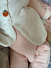 童泰嬰兒衣服新生兒連體衣秋冬季夾棉保暖寶寶衣服純棉蝴蝶哈衣2件裝 粉色小兔 59cm 曬單實(shí)拍圖
