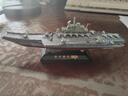 拼裝遼寧號軍艦戰艦模型航母巡洋艦戰列艦軍艦模型軍事擺件玩具 遼寧艦航母合金模型-送15只飛機 配底座/合金材質(zhì)/精湛做工 曬單實(shí)拍圖