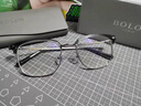 BOLON暴龍眼鏡王鶴棣明星同款眉架D形光學(xué)鏡架近視眼鏡框 BJ6105 曬單實(shí)拍圖