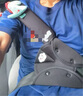 BIMLL B汽車(chē)兒童安全帶固定器防勒脖護肩套裝車(chē)用寶寶護肚神器限位器通用 曬單實(shí)拍圖