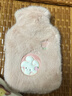英瑪仕（ENGMARSS）熱水袋注水式暖手寶暖水袋灌水充水學(xué)生暖水寶 粉色 1000ML 曬單實(shí)拍圖