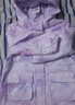 巴拉巴拉童裝女童棉服兩件套秋冬裝兒童寶寶防水印花連帽外套精致潮流戶(hù)外 紫色調00377 90 曬單實(shí)拍圖