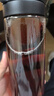 悠家良品（UPSTYLE） 塑料杯子運動(dòng)水杯男女吸管透明隨手杯大容量戶(hù)外學(xué)生帶茶隔提繩 黑色【帶茶隔/帶提繩】800ml 曬單實(shí)拍圖