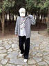 主意范（ZHUYIFAN）雙拉鏈開(kāi)衫毛衣外套男半高領(lǐng)加厚保暖秋冬oversize情侶針織衫夾克 黑色半高領(lǐng)（高品質(zhì)升級版） XL 125-145斤 曬單實(shí)拍圖