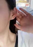 戚小米s999純銀耳釘女迷你隱形養耳洞防堵針養耳棒小耳骨釘睡覺(jué)免摘耳飾 銀色長(cháng)6mm耳棒一對【適合耳骨】 曬單實(shí)拍圖