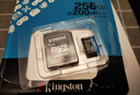 金士頓（Kingston）256GB TF（MicroSD）存儲卡 內存卡U3 V30 A2 4K適配大疆Pocket 3/Action 5/無(wú)人機/運動(dòng)相機/監控 曬單實(shí)拍圖