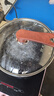 炊大皇鐵鍋不易生銹炒鍋無(wú)涂層輕量防滑鑄鐵鍋28cm  曬單實(shí)拍圖