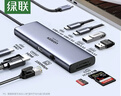 綠聯(lián)Type-C擴展塢HDMI轉接頭4K60Hz拓展塢投屏千兆網(wǎng)口讀卡USB3.0適用Macbook Air2025華為聯(lián)想15375 曬單實(shí)拍圖