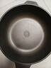 KIWICOO德國鈦聚力平底鍋不粘鍋家用牛排煎鍋無涂層煎蛋炒鍋電磁爐燃?xì)庠?【鈦聚力煎炒鍋】黑瓷耐臟 26cm 曬單實(shí)拍圖