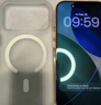 猩球衛士高級感適用蘋(píng)果17promax磁吸手機殼MagSafe輕薄光柵撞色iPhone17pro保護套17Air膚感磨砂17外殼 【透白橙邊】丨膚感磁吸保護殼 iPhone 17 Pro 曬單實(shí)拍圖