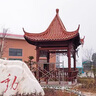 戶(hù)外仿古長(cháng)廊涼亭防腐木古建涼亭實(shí)木景觀(guān)文化連廊公園庭院休閑亭 褐色 小青瓦長(cháng)廊/每平方 曬單實(shí)拍圖