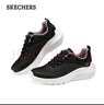 斯凱奇（Skechers）搖搖鞋女春秋跑步鞋網(wǎng)面厚底緩震運動(dòng)舒適慢跑鞋休閑鞋129365 曬單實(shí)拍圖