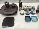 初心黑檀木茶盤(pán)家用實(shí)木茶托盤(pán)茶臺高檔功夫茶盤(pán)儲水式茶杯茶具托盤(pán) 黑檀整木+密胺盤(pán) 曬單實(shí)拍圖