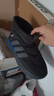 adidas ADIPUFF面包鞋保暖防滑耐磨柔軟中幫棉鞋阿迪達斯輕運動(dòng)   黑色/碳黑/皇家藍   42 曬單實(shí)拍圖