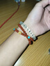 德尼菲洛 DENIFILO輕奢涼山南紅瑪瑙雙層手串本命年禮物柿子紅招財男女多圈手鏈手飾 雙圈6mm 曬單實(shí)拍圖