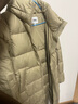 森馬（Semir）羽絨服女冬季長(zhǎng)款開叉連帽90絨子防潑水厚鵝絨服外套101724113028 曬單實(shí)拍圖