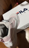 FILA斐樂(lè )兒童童鞋休閑鞋2025年冬季新款男中大童旋鈕板鞋運動(dòng)鞋子 曬單實(shí)拍圖