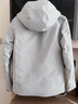 KOLON SPORT/可隆戶(hù)外羽絨服 男士防水透濕防風(fēng)耐磨連帽沖鋒衣 LHDJ5WNT41-LG 淺灰 M 170/92A 曬單實(shí)拍圖