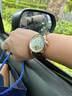 勞力士王子多功能手表男士全自動(dòng)機械表十大名牌商務(wù)時(shí)尚夜光防水專(zhuān)用男表 棕皮玫金白面 曬單實(shí)拍圖