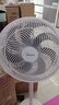 美的出品【官翻機】華凌電風(fēng)扇家用落地扇 7葉大風(fēng)力轉頁(yè)扇 輕音臥室辦公室通風(fēng)扇電扇 臺地兩用WH-FSA3002 曬單實(shí)拍圖