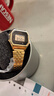 卡西歐（CASIO） 卡西歐小金表 潮搭復古小方表手表女男多功能嘻哈表 LA680WGA-1D 曬單實(shí)拍圖