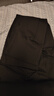 羅蒙（ROMON）休閑褲男商務(wù)休閑時(shí)尚職業(yè)西裝褲彈力修身加絨褲子男裝黑色33 曬單實(shí)拍圖