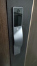 鹿客（lockin）智能門(mén)鎖結構光3D人臉識別貓眼大屏指紋鎖密碼鎖電子鎖V5 Air右開(kāi) 曬單實(shí)拍圖