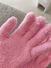 察今ins風(fēng)韓系奶粉星星珊瑚絨手套保暖學(xué)生冬季戶(hù)外騎行手套閨蜜同款 粉色星星手套 曬單實(shí)拍圖