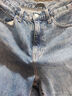 優(yōu)衣庫女裝寬松直筒牛仔褲/水洗產(chǎn)品/闊感褲新款474934 479001 474934/64湖藍色 25 /160/64A 曬單實(shí)拍圖