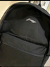 李寧雙肩包男2025新款大容量休閑旅行背包小學(xué)生初高中生書(shū)包男女同款 黑色 曬單實(shí)拍圖