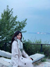 玖慕（JIUMU）純羊毛圍巾女秋冬季披肩外搭加厚保暖圍脖生日禮物中秋送女生 牛油果綠-女神色|熱賣(mài)推薦 曬單實(shí)拍圖