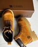 駱駝（CAMEL）【山越】大黃靴2025新款經(jīng)典百搭時尚馬丁靴 L25W076018 土黃 37 曬單實拍圖