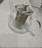 金鑲玉 玻璃茶壺泡茶壺花茶壺涼水壺耐熱防爆過(guò)濾內膽帶蓋 雨潤壺600ml 曬單實(shí)拍圖
