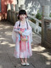 萌乎桃桃露漢服女童2025新款夏季中國風(fēng)連衣裙公主裙粉色襦裙 粉色110 曬單實(shí)拍圖