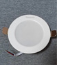 松下（Panasonic）led筒燈嵌入式全鋁超薄客廳過(guò)道孔燈白色6.5W白光6500K開(kāi)孔75 曬單實(shí)拍圖