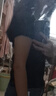 UR秋季新款女裝少女感蕾絲花邊顯瘦正肩短袖T恤UYY440030 黑色 M 曬單實拍圖