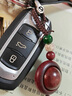 樂(lè )蕾迪 紫檀時(shí)來(lái)運轉汽車(chē)鑰匙扣戒指跑環(huán)轉運珠平安個(gè)性創(chuàng  )意高檔掛件 曬單實(shí)拍圖
