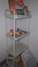 金隆興廚房小推車(chē)置物架多層嬰兒用品浴室落地蔬菜零食可移動(dòng)收納架 4層 曬單實(shí)拍圖