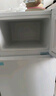 HYUNDAI（韓國現代） 小冰箱 冰箱小型雙開(kāi)門(mén) 迷你雙門(mén)家用宿舍租房冷藏冷凍電冰箱節能省電 68L白【一級能效+租房必備】 曬單實(shí)拍圖