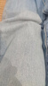 Levi's【商場(chǎng)同款】李維斯25秋冬新款男士501經(jīng)典直筒牛仔褲00501 中藍 34 (32) 曬單實(shí)拍圖