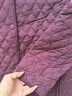 梵花秀（fanhuaxiu）媽媽冬裝新款加棉外套中長(cháng)款棉服中老年人棉衣女奶奶秋冬輕薄棉襖 安可拉紅 輕薄保暖羽絨棉服 2XL 建議穿129-142斤 曬單實(shí)拍圖